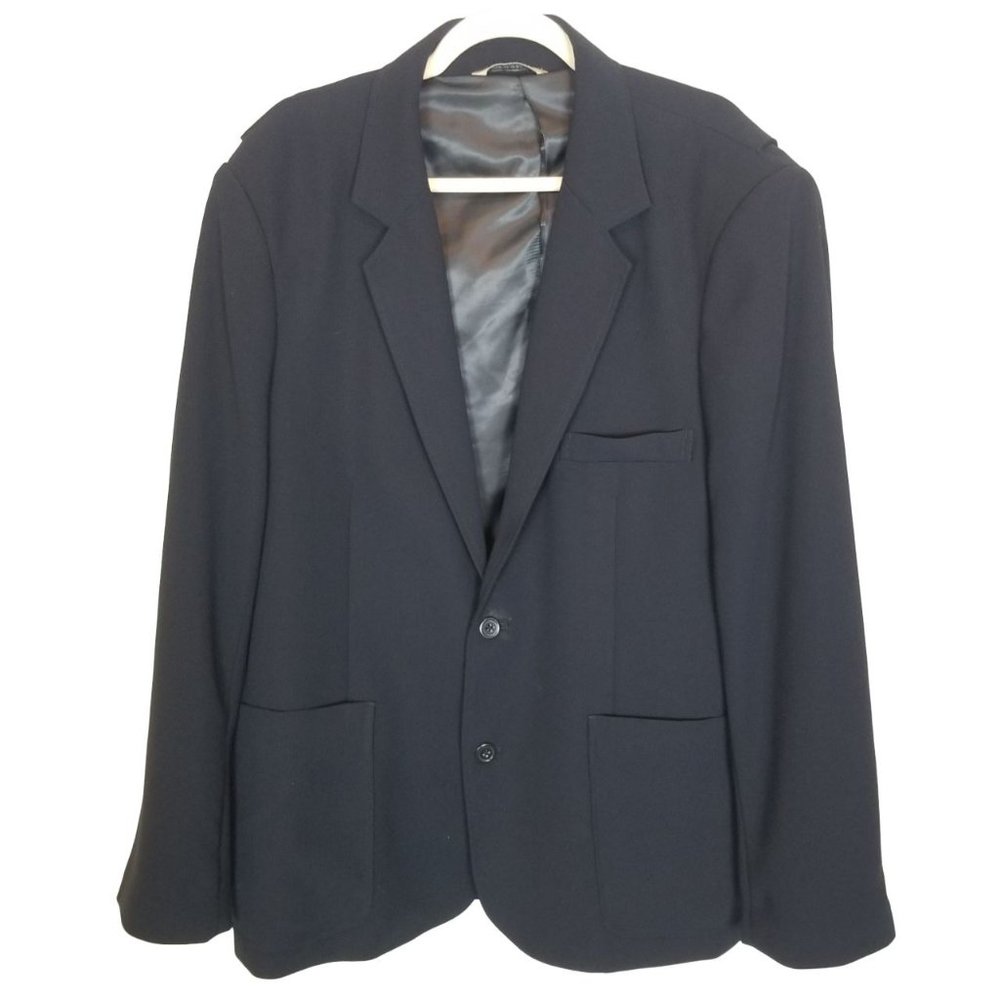 Duluth Trading Co. Mens 46R Dark Navy Blue Long Sl
